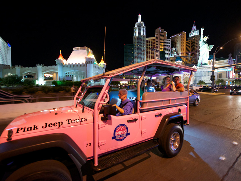 Bright Lights City Tour by Jeep